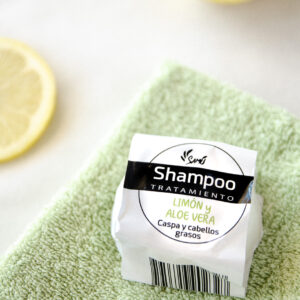 Shampoo sólido cabellos grasos y caspa