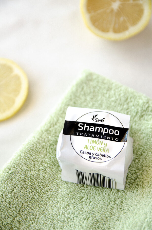 Shampoo sólido cabellos grasos y caspa